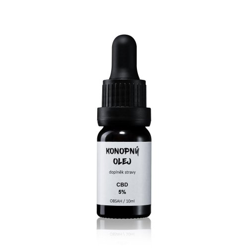 CBD Konopný olej Fullspektrum 5%