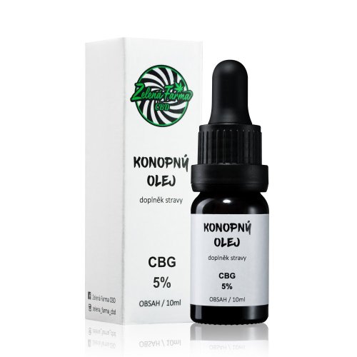 CBG Konopný olej Fullspektrum 5%